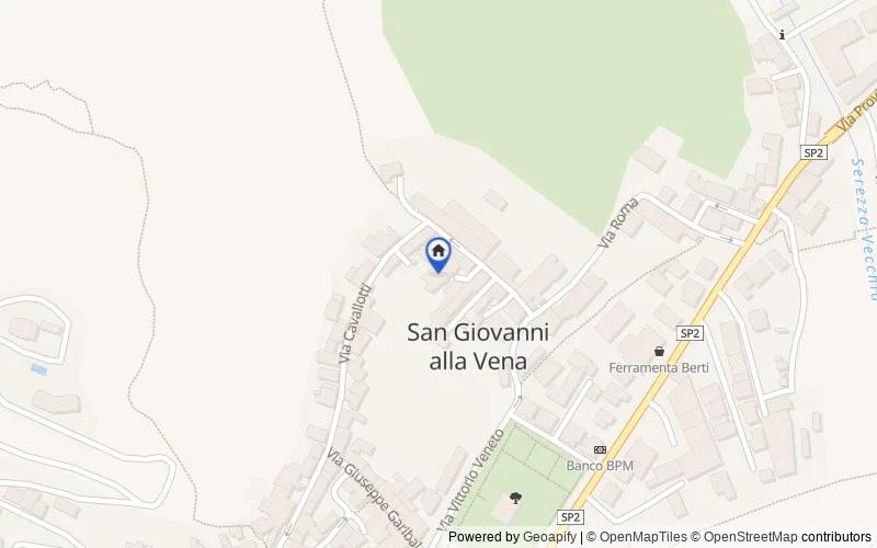 Map of the area: Corte Gattai, 16, 56010 Vicopisano PI, Italia, Vicopisano, Pisa
