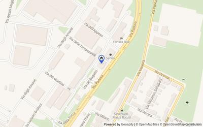 Mappa della zona: Via del Bagatto, 4-6, 44123 Ferrara FE, Italia, 44123, Ferrara, Ferrara