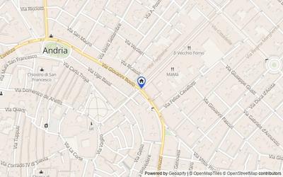 Mappa della zona: frazione Chiusolillo, via Lagnone di Santa Croce, 281, 70031, Andria, Barletta-Andria-Trani
