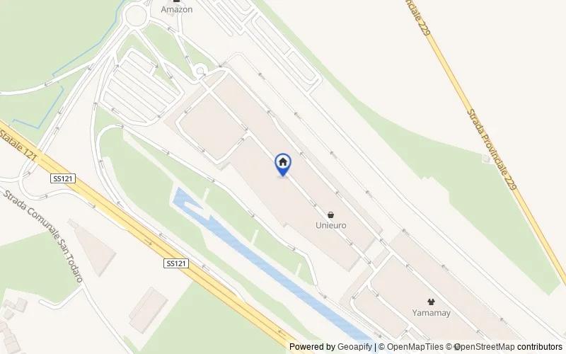 Mappa della zona: Contrada Valcorrente, N. 23, Belpasso, Catania