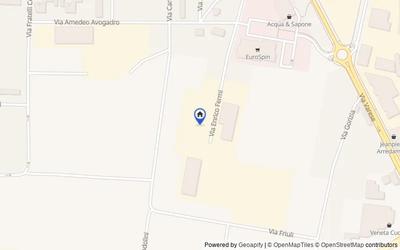 Mappa della zona: Via Enrico Fermi, 25, 21047 Saronno VA, Italia, Saronno, Varese