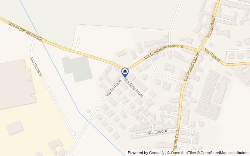 Mappa della zona: Via Vecchia Fornace, 26031, Isola Dovarese, Cremona