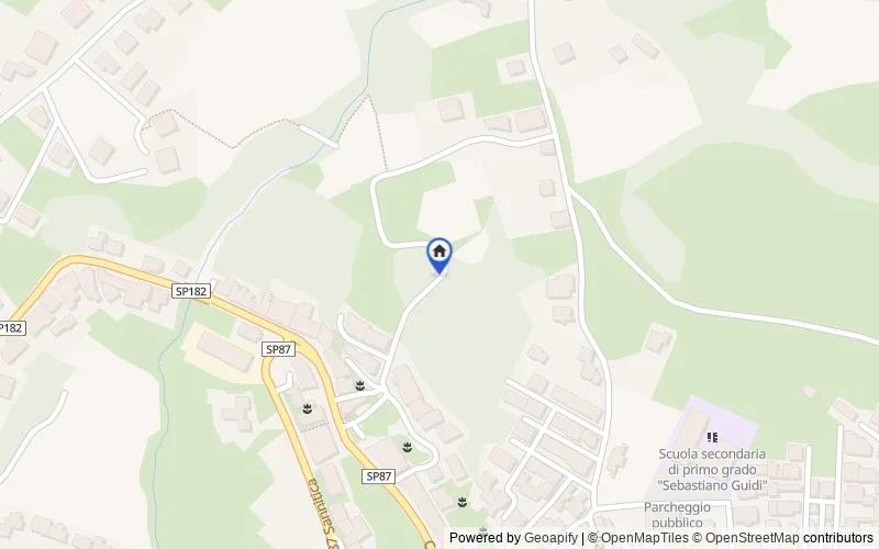 Carte du secteur : Via Sant'Anna, 82034, Guardia Sanframondi, Benevento