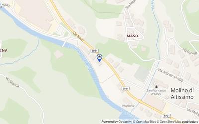 Mappa della zona: Via Bauci, 32, 36070 Altissimo VI, Italia, Altissimo, Vicenza