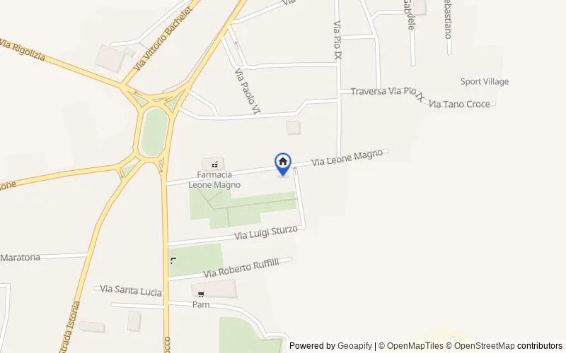 Map of the area: Via Leone Magno, 15, 66050 San Salvo CH, Italia, 66050, San Salvo, Chieti
