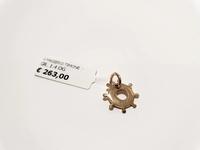 (Lotto n.1823) un ciondolo in oro giallo 18 kt a forma...