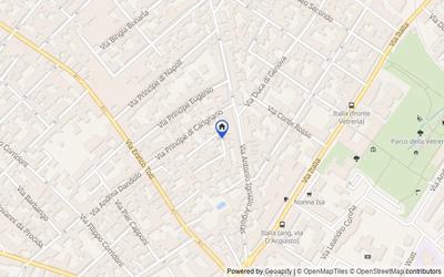 Mappa della zona: Vico I Principe di Carignano, 5, 09134 Cagliari CA, Italia, 09134, Cagliari, Cagliari