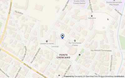 Mappa della zona: Quartiere Ponte Crencano, Via Giovanni Prati n. 9, 37124, Verona, Verona