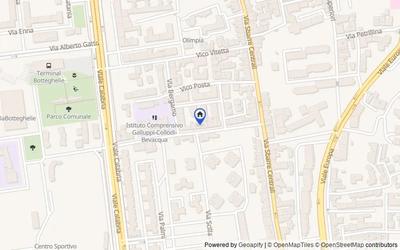 Mappa della zona: Via Botteghelle, 28, 89132, Reggio di Calabria, Reggio di Calabria