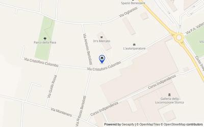 Mappa della zona: Via Cristoforo Colombo, 16, 10086 Rivarolo Canavese TO, Italia, Rivarolo Canavese, Torino