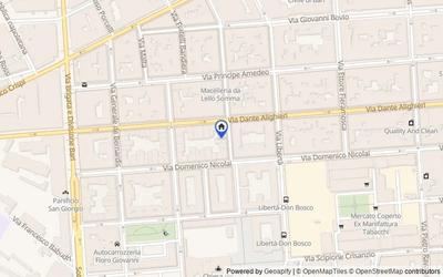 Mappa della zona: Via Indipendenza, 71, Bari, Bari