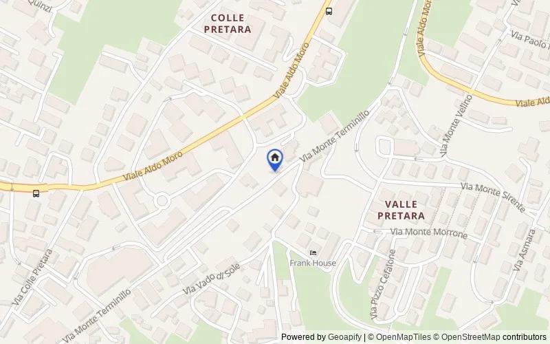 Mappa della zona: Via Monte Terminillo, 67100 L'Aquila AQ, Italia, L'Aquila, L'Aquila