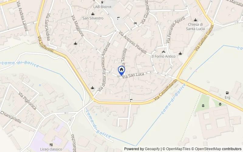 Karte der Umgebung: Via S. Luca, 27, 70032 Bitonto BA, Italia, 70032, Bitonto, Bari