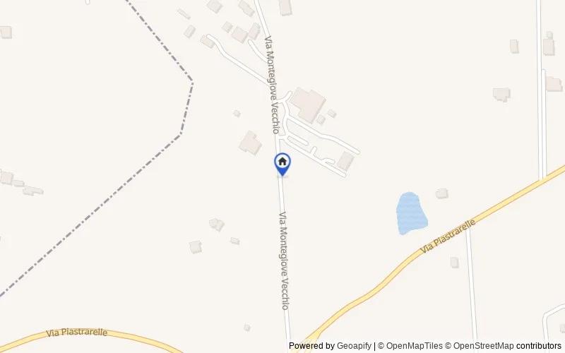 区域地图：Via Montegiove Vecchio, 6, 00075 Lanuvio RM, Italia