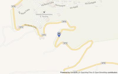 Mappa della zona: Via Rione Cacia, Ciminà, Reggio di Calabria