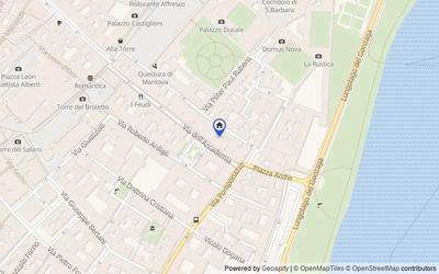 Mappa della zona: VIA TAZZOLI N. 17, 46100, Mantova, Mantova