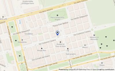 Mappa della zona: Via Costanzo Casana, 86, 00121 Lido di Ostia RM, Italia, 00121, Roma, Roma