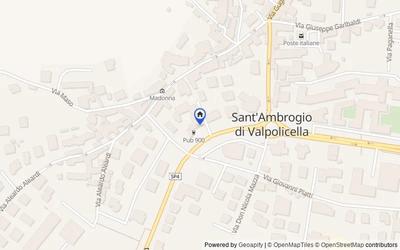 Mappa della zona: Via Matteotti n. 3, 37015, Sant'Ambrogio di Valpolicella, Verona