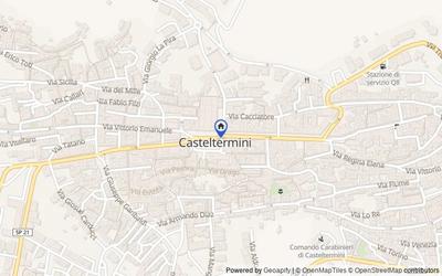 Mappa della zona: 92025 Casteltermini AG, Italia, Casteltermini, Agrigento