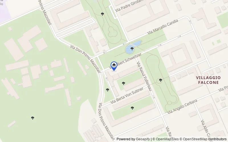Mappa della zona: Via Albert Schweitzer, 4, 00132 Roma RM, Italia, 00132, Roma, Roma