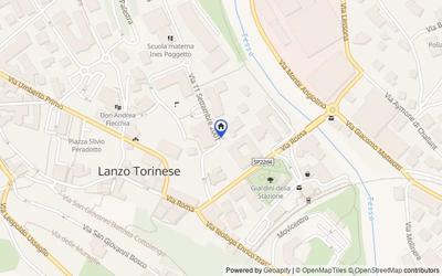 Mappa della zona: Via 11 Settembre 2001, 10074 Lanzo Torinese TO, Italia, Lanzo Torinese, Torino