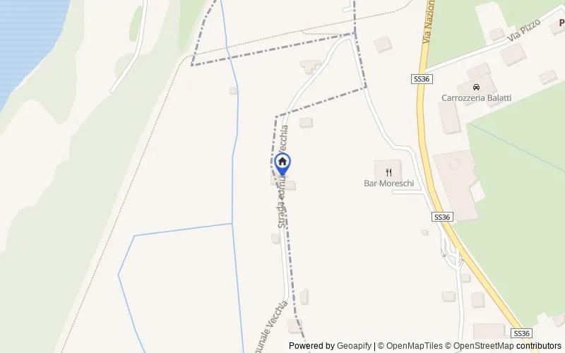 Mappa della zona: Strada Comunale Vecchia, 23020 Prata Camportaccio SO, Italia, 23020, Prata Camportaccio, Sondrio