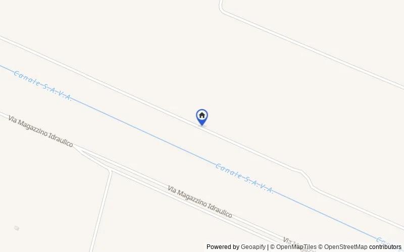 Mappa della zona: Località Sabbionara, Zevio VR, Italia, 37059, Zevio, Verona