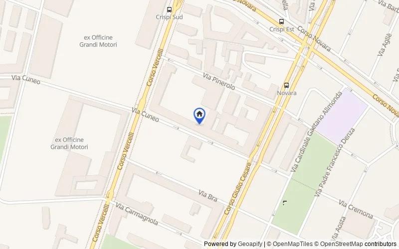 Mappa della zona: Via Cuneo, 6, 10152 Torino TO, Italia, 10152, Torino, Torino