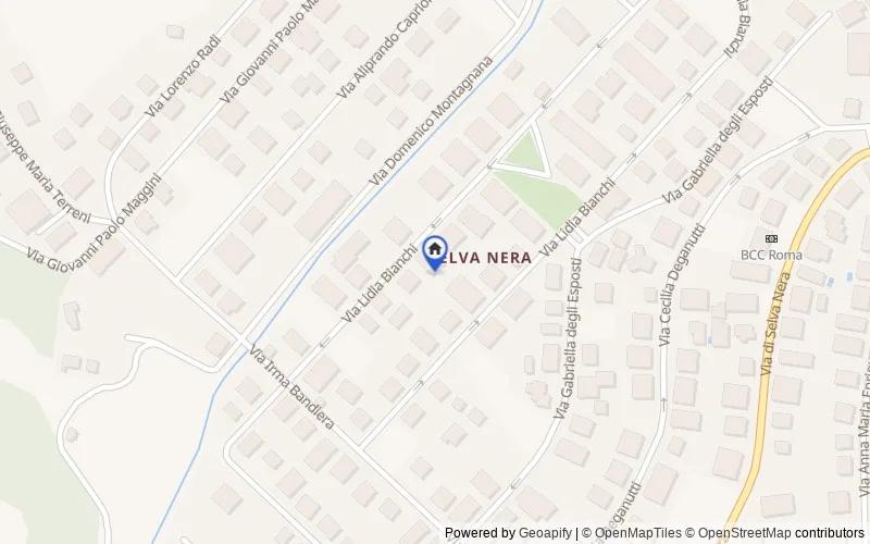 Mappa della zona: Via Lidia Bianchi, 109, 00166 Roma RM, Italia, 00166, Roma, Roma
