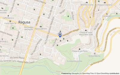 Mappa della zona: Via Scuole, 8, 97100 Ragusa RG, Italia, Ragusa, Ragusa