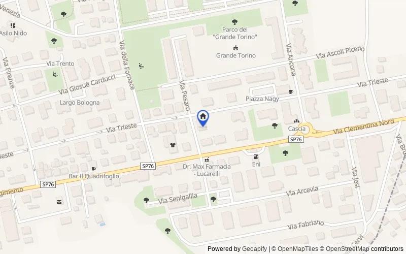 Mappa della zona: Via Pesaro, 12, 60030 Moie AN, Italia, Maiolati Spontini, Ancona