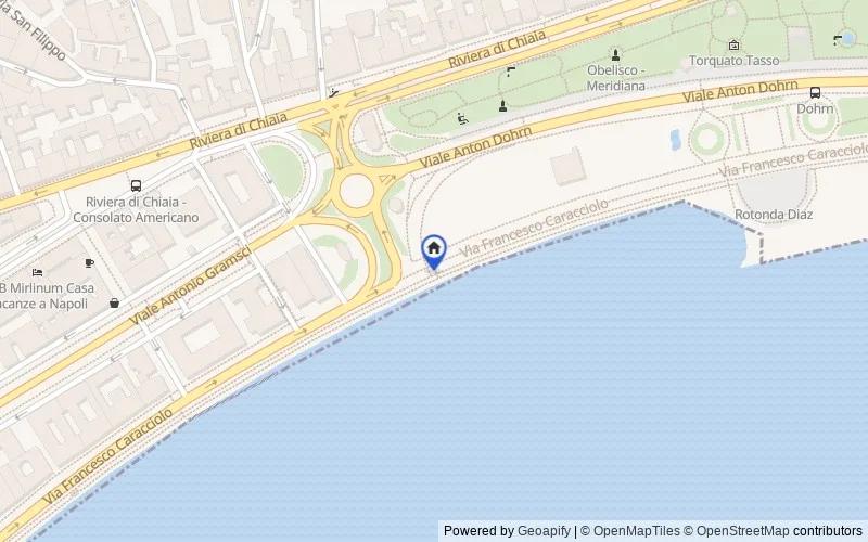 Mapa de la zona: V. Francesco Caracciolo, Napoli NA, Italia, Napoli, Napoli