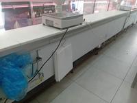 Bancone frigo Paston frigo di  circa 8 mt, affettatrice marca Amb