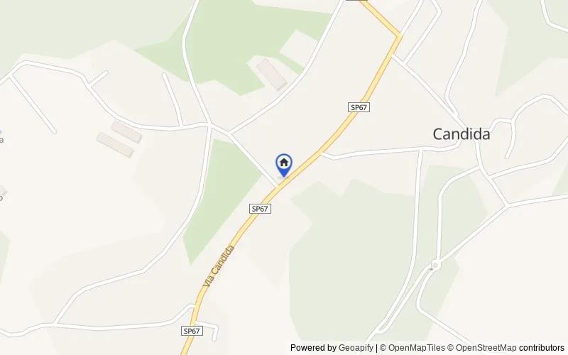 Mappa della zona: Via Roma, 174, 83040 Candida AV, Italia, 83040, Candida, Avellino