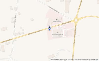 Mappa della zona: via Umberto Nobile, 80, 87036, Rende, Cosenza