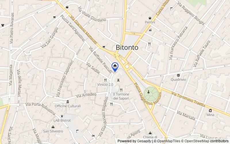 Mapa de la zona: Bitonto, Bitonto, Bari