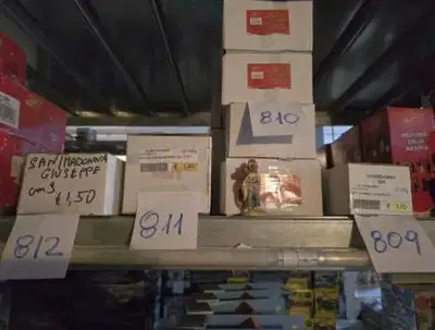Lotto 7: Stock composto da natale ed affini meglio descritti nell'inventario...