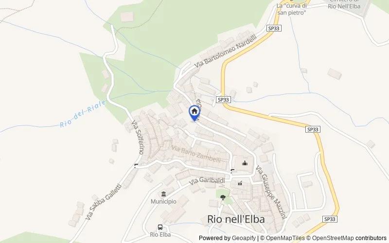 Mappa della zona: V. Zoia, 26, 57039 Rio LI, Italia, Rio nell'Elba, Livorno