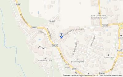 Mappa della zona: Corso Vittorio Emanuele, 12, 00033 Cave RM, Italia, Cave, Roma
