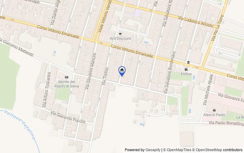 Mappa della zona: Via Michele Italia, 33, 96014 Floridia SR, Italia, Floridia, Siracusa
