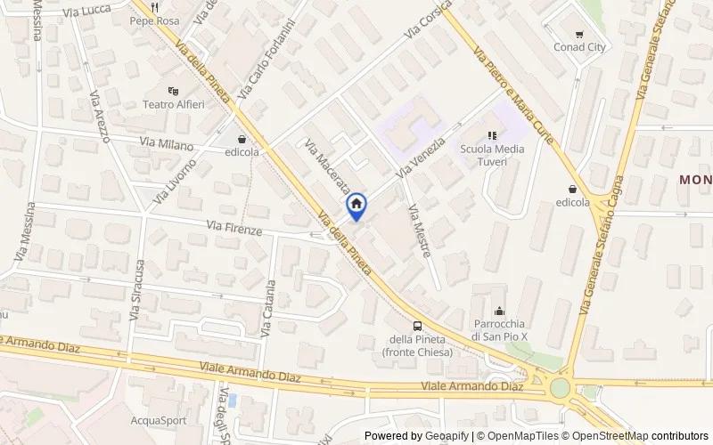 Mappa della zona: Via Venezia, 5, 09126 Cagliari CA, Italia, 09126, Cagliari, Cagliari