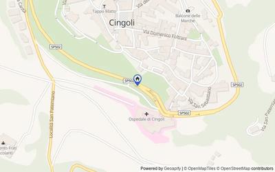 Mappa della zona: Viale della Carità, 62011 Cingoli MC, Italia, 62011, Cingoli, Macerata