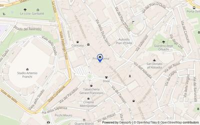 Mappa della zona: Via dei Montanini, 45, 53100 Siena SI, Italia, Siena, Siena