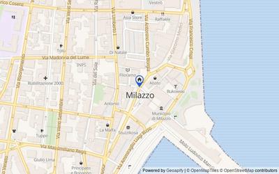 Mappa della zona: C.da Fiumarella s.n.c., 98057, Milazzo, Messina