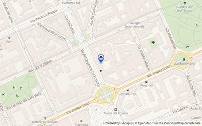 Mappa della zona: Via Ambrogio Bergognone da Fossano 7, 20144, Milano, Milano