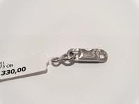 (Lotto n.1861) una chiusura per collana in oro bianco 18...