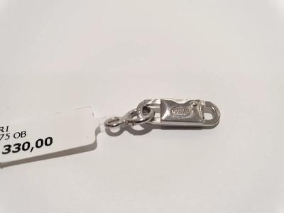 (Lotto n.1861) una chiusura per collana in oro bianco 18 kt gr. 1,75