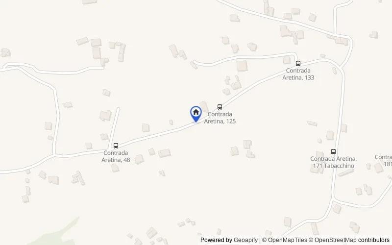 Mapa de la zona: Contrada Aretina, Reggio di Calabria, Reggio di Calabria