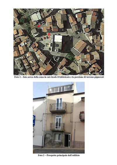 Fabbricato residenziale con terreno pertinenziale 