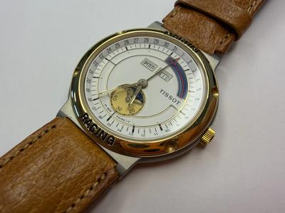 RIF 1: OROLOGIO AL QUARZO ACCIAIO BICOLORE MARCA TISSOT MODELLO MARTINI RACING